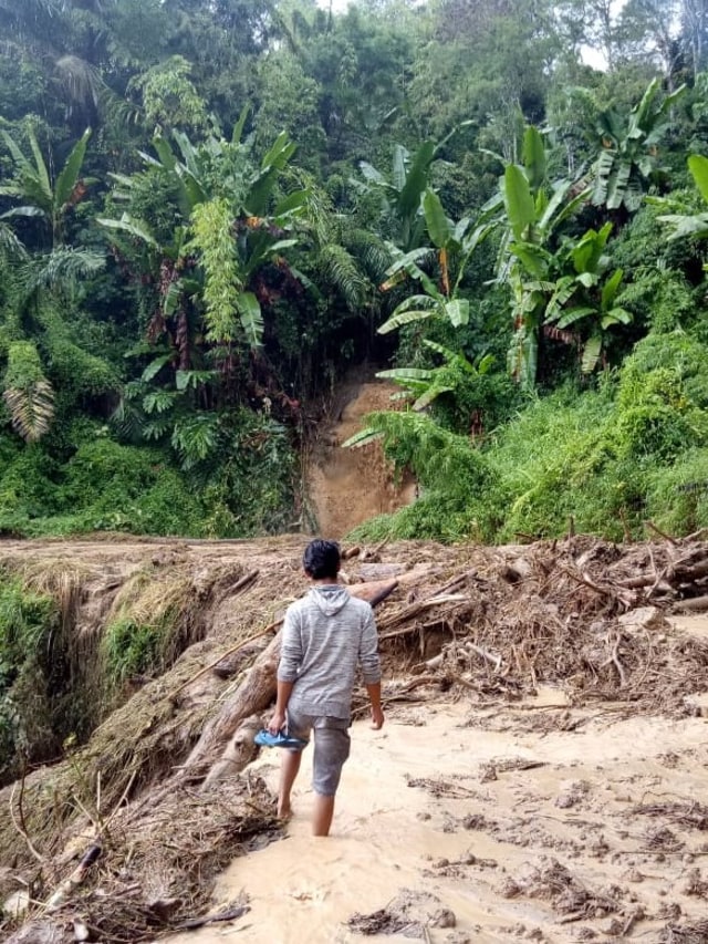 Longsor di Kecamatan Timang Gajah, Bener Meriah. Dok. BPBB Bener Meriah 