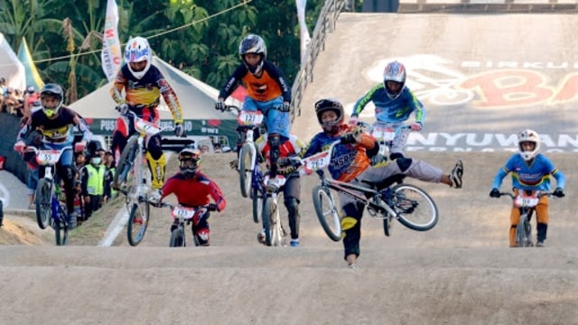 Kompetisi BMX Dunia di Banyuwangi. Foto: Dok. Pemkab Banyuwangi