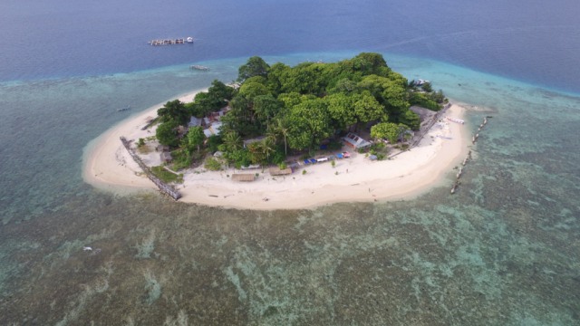 Pulau Samalona di Makassar Foto: Shutter Stock