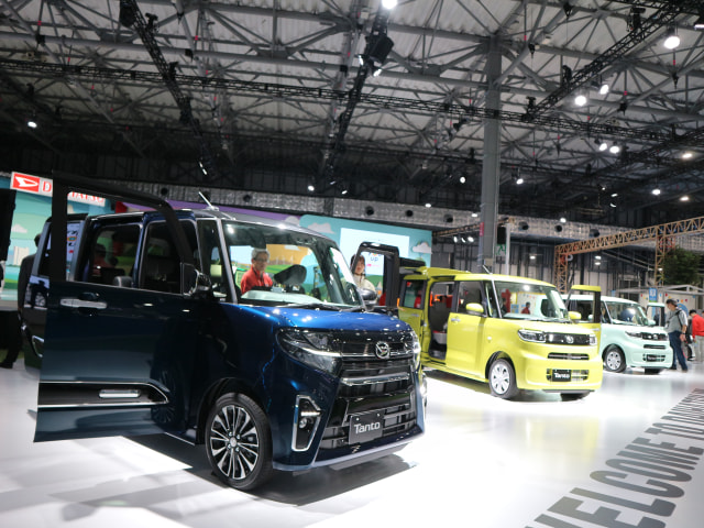 Kei Car Daihatsu Tanto di Tokyo Motor Show (TMS) 2019. Foto: Ghulam Muhammad Nayazri / kumparan