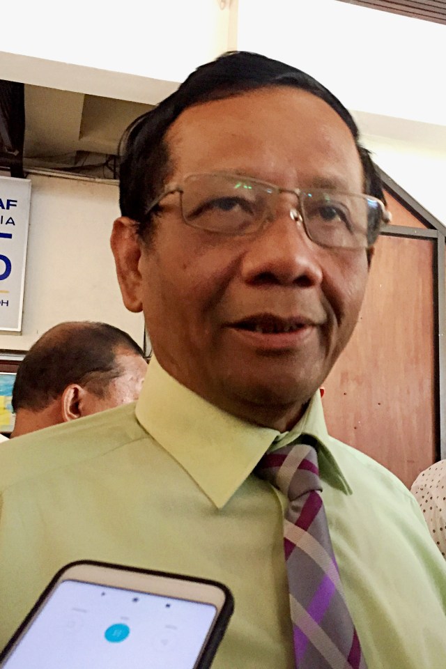 Menkopolhukam Mahfud MD. Foto: Arfiansyah Panji Purnandaru/kumparan