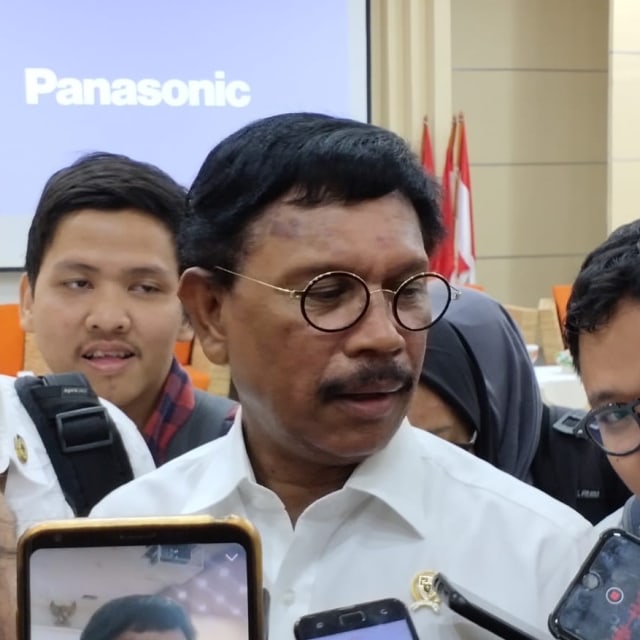 Johnny G. Plate, Menkominfo. Foto: Aulia Rahman Nugraha/kumparan