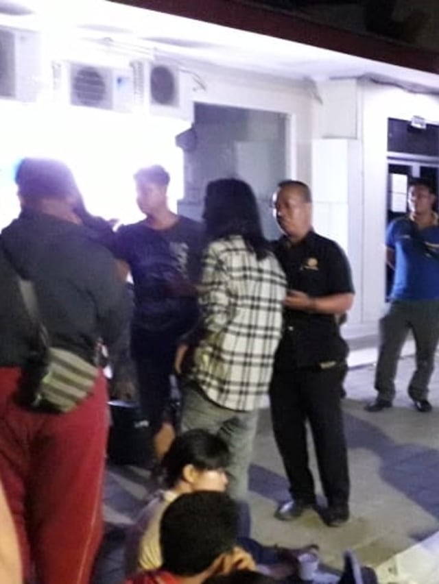 Pembubaran diskusi mahasiswa di Universitas Udayana Bali, Senin (28/10/2019). Foto: Dok. Istimewa