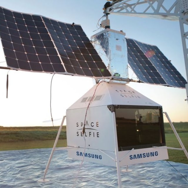 Satelit SpaceSelfie Samsung. Foto: Samsung