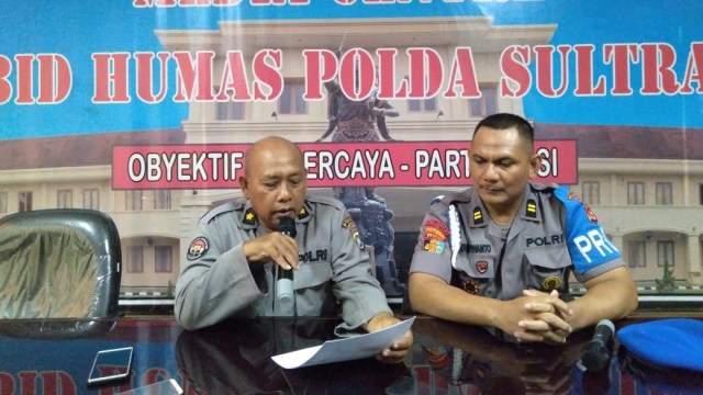 Kasubbid Penmas Bid Humas Polda Sultra Kompol Agus Mulyadi. Foto: Istimewa.