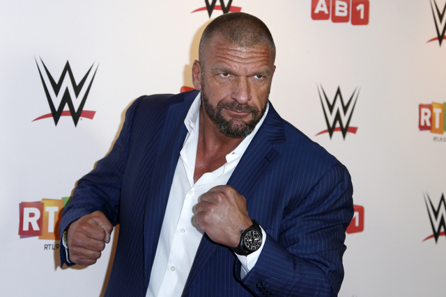 Triple H. Foto: AFP/THOMAS SAMSON