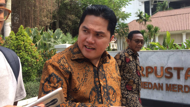 Menteri BUMN Erick Thohir. Foto: Ema Fitriyani/kumparan
