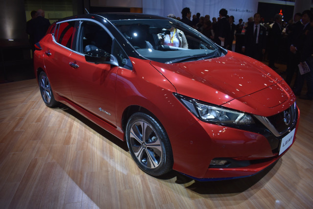 Nissan Leaf Foto: Muhammad Iqbal/kumparan