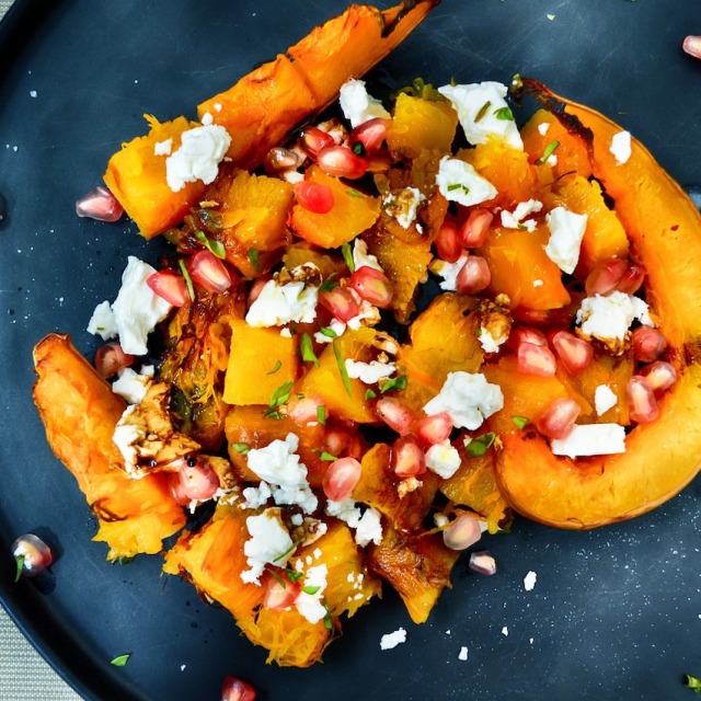 Ilustrasi hidangan dengan labu kuning. Foto: Dok. Pixabay