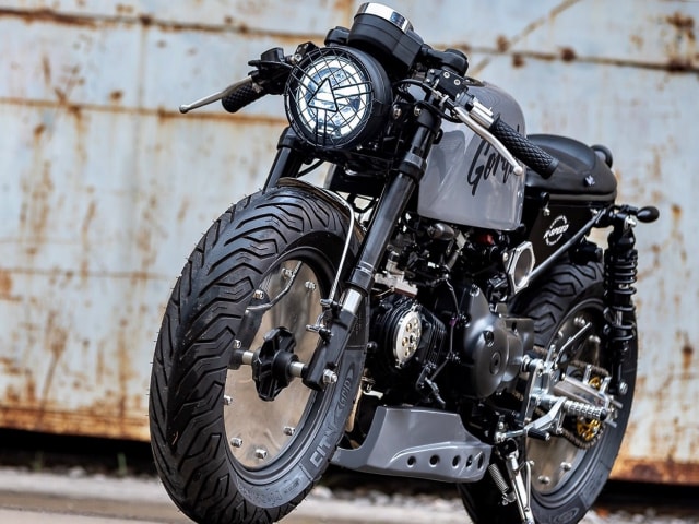 Honda Monkey dimodif jadi Cafe Racer Foto: dok. Bike Exif