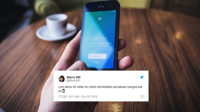 Lem Aibon ramai dibicarakan waragnet menyusul cuitan politisi PSI, WIlliam Aditya Sarana. Foto: Unsplash dan Twitter/@MerryMP
