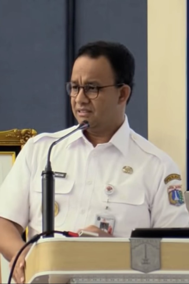 Gubernur DKI Jakarta Anies Baswedan memberikan arahan rancangan KUA-PPAS dan RAPBD 2020 kepada SKPD. Foto: Youtube/@PEMPROV DKI JAKARTA