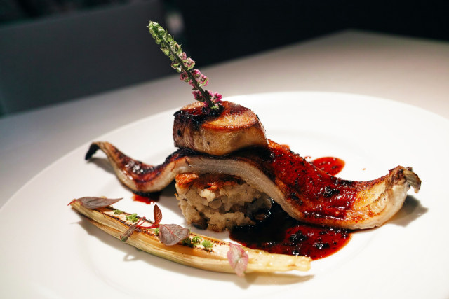 Ilustrasi Foie Gras, makanan hati angsa khas Prancis. Foto: Pixabay