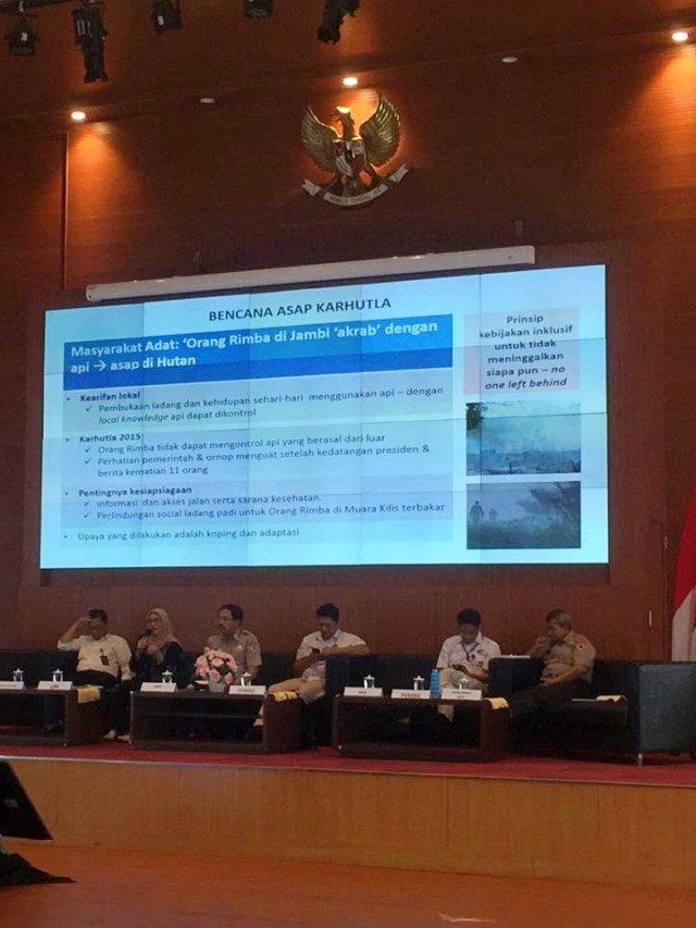 Konferensi BNPB terkait kebencanaan tahun 2019, di Ruang Soetopo Purwo Nugroho. Foto: Andreas Ricky Febrian/kumparan