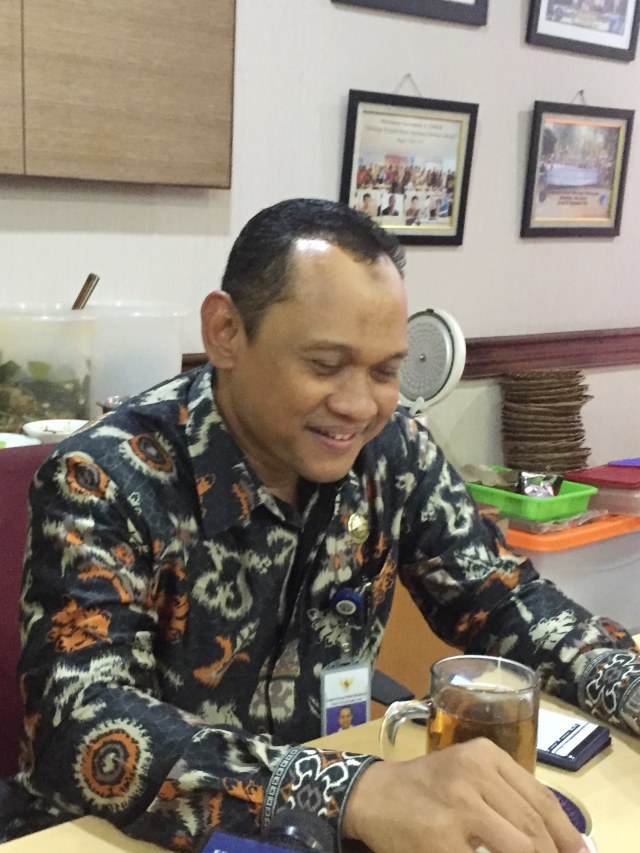 Direktur Lalu Lintas dan Angkutan Laut Kementerian Perhubungan, Wisnu Handoko. Foto: Moh Fajri/kumparan 