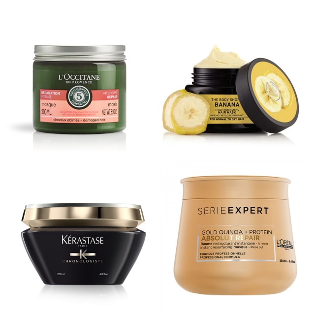 Hair Mask. Foto: Dok. L'Occitane, The Body Shop, L'Oreal, Kerastase