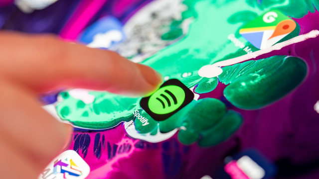 Ilustrasi Spotify. Foto: Shutterstock