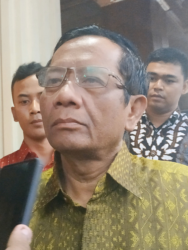 Menko Polhukam Mahfud MD. Foto: Aprilandika Pratama/kumparan