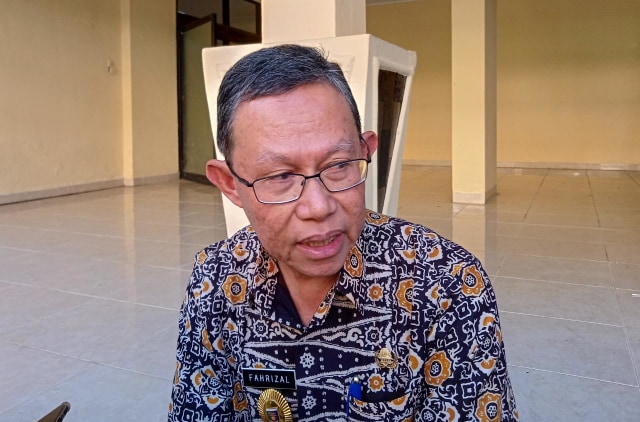 Sekda Pemprov Lampung Fahrizal Darminto, Jumat (1/11) | Foto : Sidik Aryono/ Lampung Geh