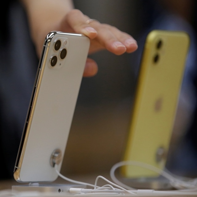 iPhone 11 Pro dan iPhone 11 Foto: Jason Lee/Reuters