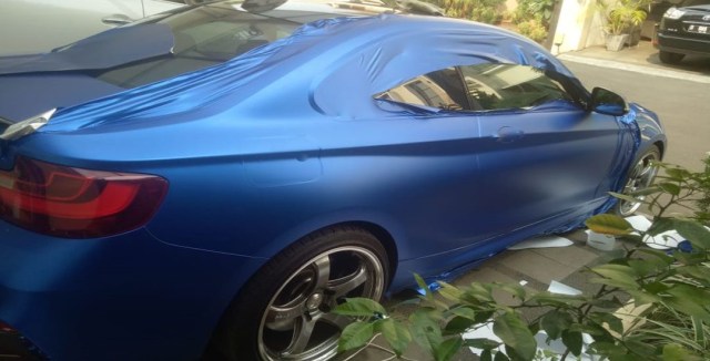 Ilustrasi mobil dengan warna doff. Foto: dok. Istimewa