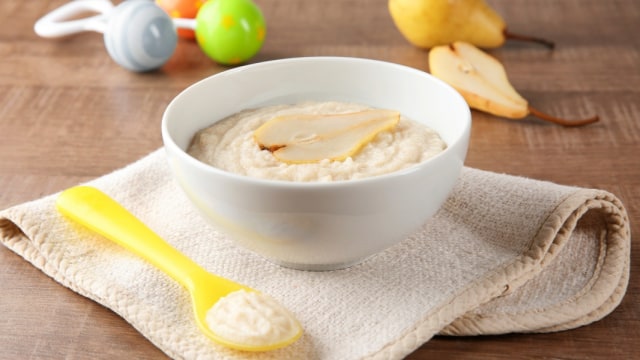 makanan bayi dari buah pir Foto: Shutterstock