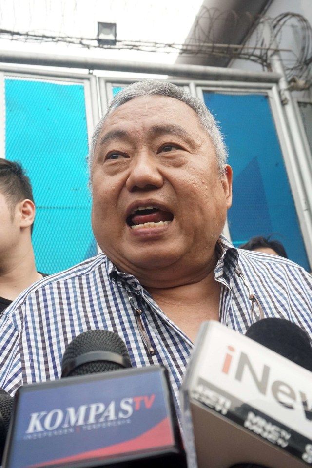 Lieus Sungkharisma ditemui di LP Cipinang, Jakarta, Senin (4/11). Foto: Nugroho Sejati/kumparan