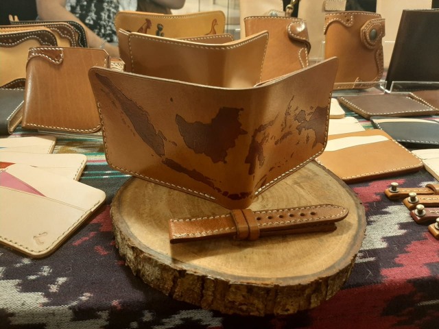 Ilustrasi dompet bahan kulit dok Aulania Silviananda