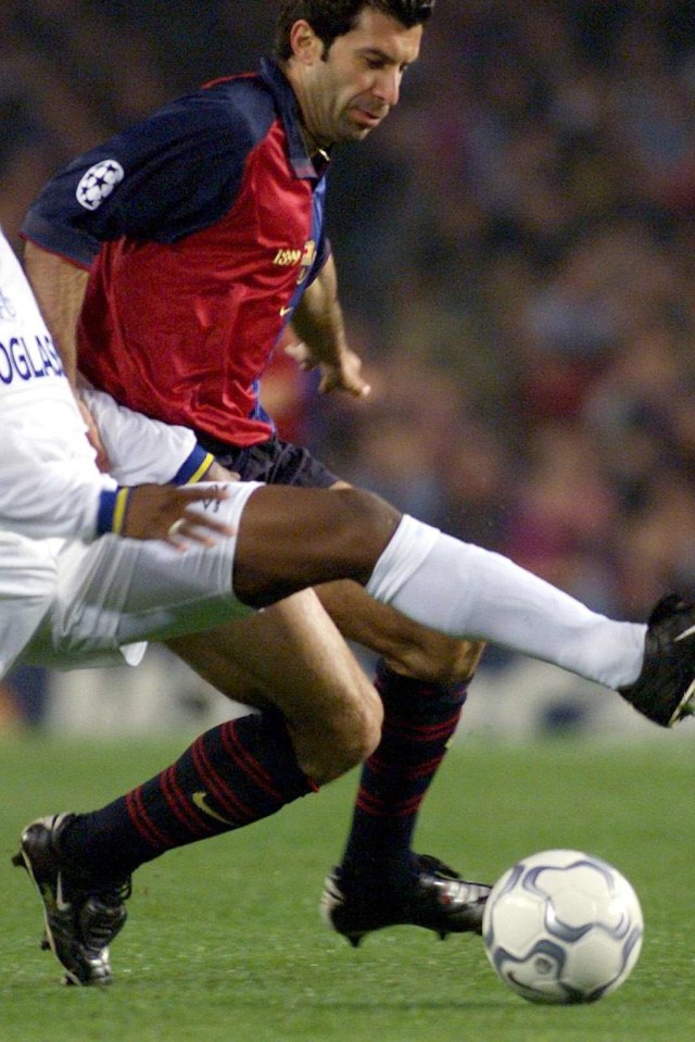 Luis Figo. Foto: AFP