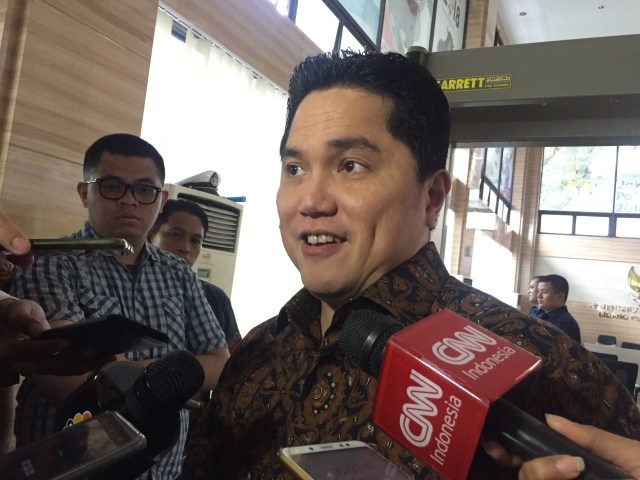Menteri BUMN Erick Thohir. Foto: Ema Fitriyani/kumparan