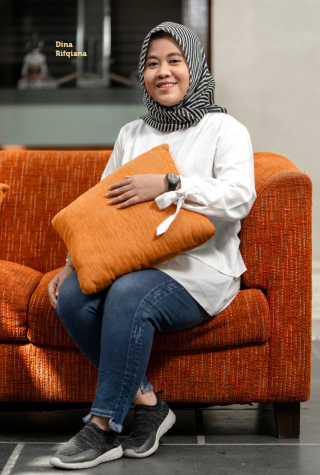 Dina Rifqiana. Foto: Dok: Bukan Remahan Rengginang