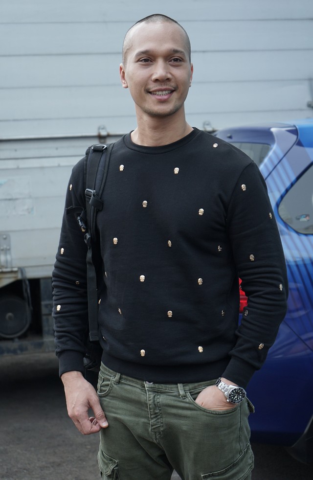 Presenter Bima Aryo saat ditemui di kawasan Tendean, Jakarta, Selasa, (5/11/2019). Foto: Dok. Ronny