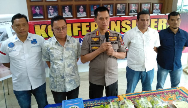 Kapolrestabes Medan, Kombes Dadang Hartanto memberikan keterangan. Foto : Sumut News