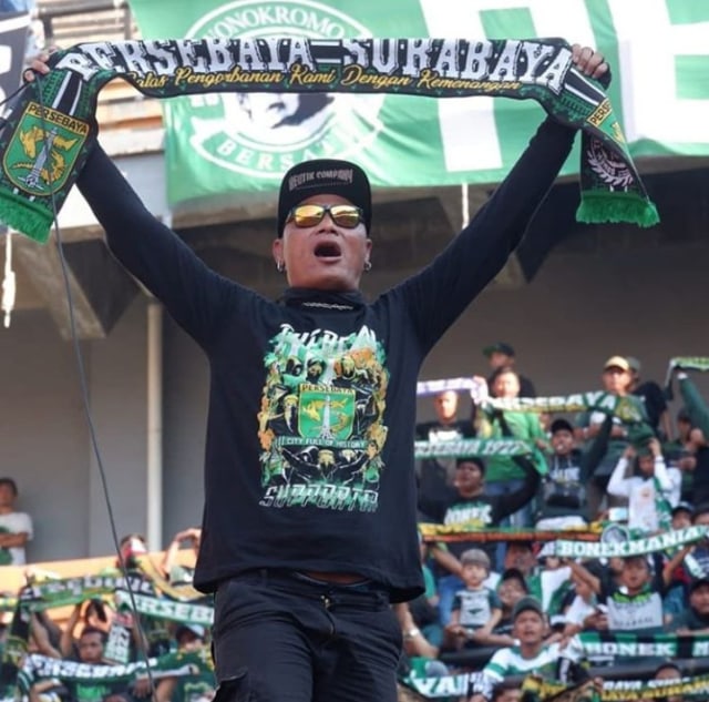 Agus Bimbim Tessy, dirigen Persebaya selama 18 tahun. Dok. Pribadi