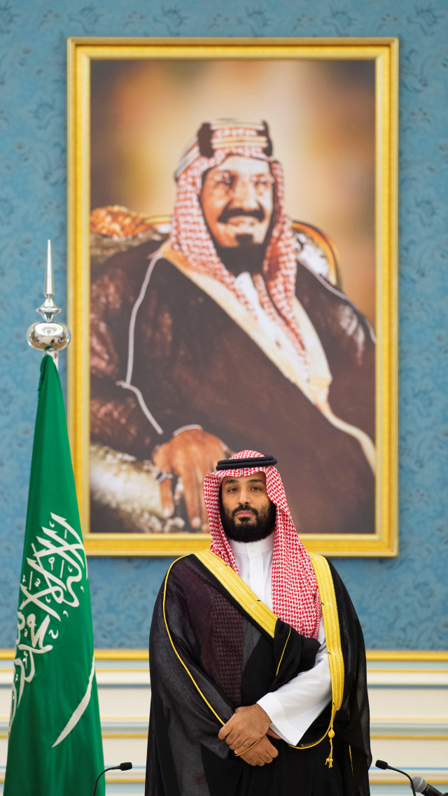 Putra Mahkota Saudi Mohammed bin Salman menghadiri perjanjian damai Yaman di Arab Saudi. Foto: Saudi Press Agency/Handout via REUTERS
