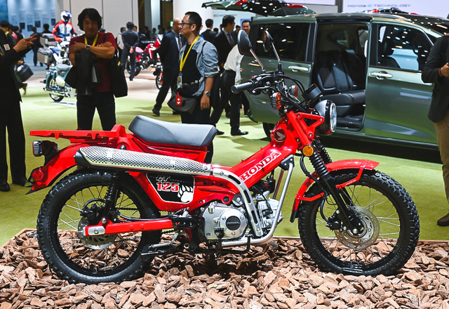 Honda CT125 Foto: Ghulam M Nayazri/kumparan