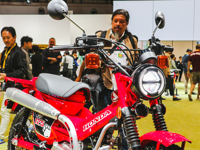 Tampang Honda CT125 Foto: Ghulam M Nayazri/kumparan