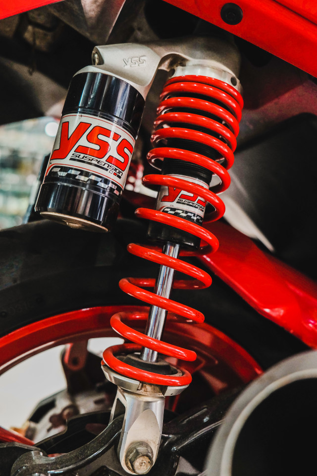 Suspensi Aftermarket Skuter Matik Gambot Foto: Bangkit Jaya Putra