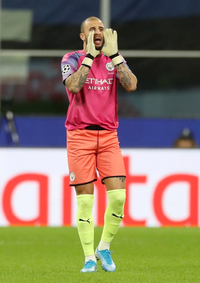 Kyler Walker, kiper dadakan Manchester City. Foto: Reuters/Carl Recine
