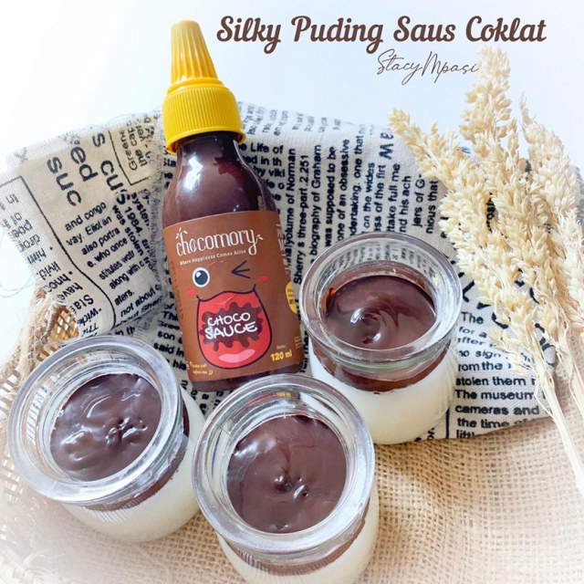 Silky Puding Saus Cokelat: Camilan MPASI 12 M+