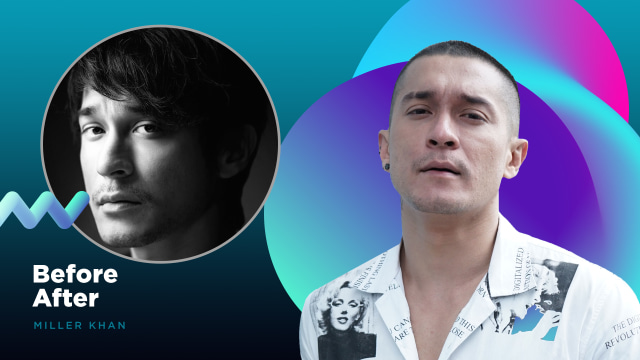 Before - After Miller Khan Foto:  Sabryna Putri Muviola/kumparan