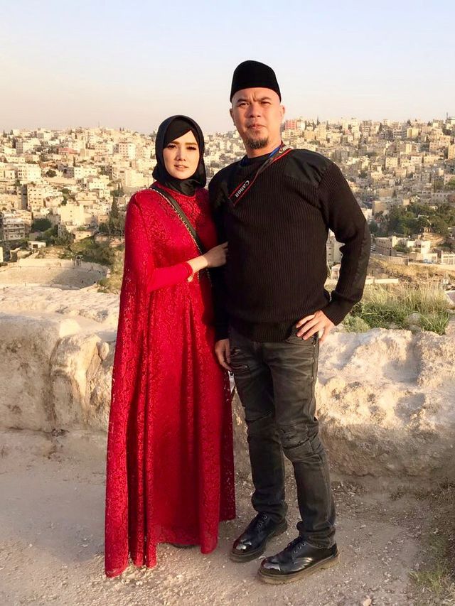 Mulan Jameela dan Ahmad Dhani. Foto: Instagram/@mulanjameela1