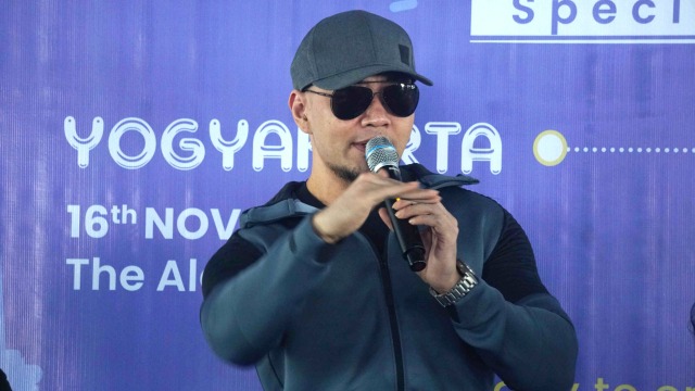 Deddy Corbuzier di Menara BCA Grand Indonesia, Jakarta, Kamis (7/11).  Foto:  Irfan Adi Saputra/kumparan 