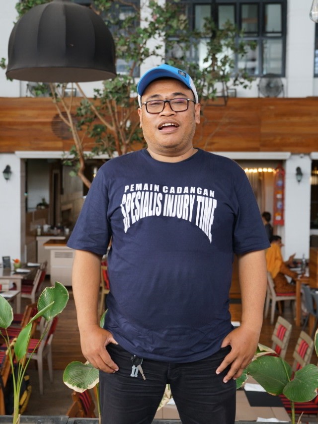 Yosep El Kepet, suporter senior Arema FC. Foto: Dok. Shopee