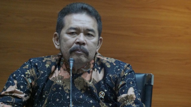 Jaksa Agung ST Burhanudin di gedung KPK, Jakarta, pada Jumat (8/11). Foto: Helmi Afandi/kumparan