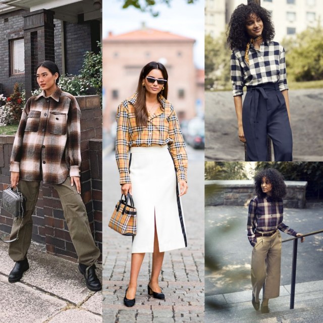 Cara tampil stylish mengenakan kemeja flanel Foto: dok. Instagram, Stylecaster, Uniqlo