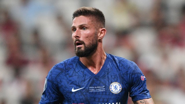 Olivier Giroud, pemain Chelsea. Foto: AFP/Bulent Kilic