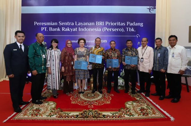 Peresmian Sentra Layanan Prioritas BRI Padang Kota, Sumatra Barat. Foto: Dok. BRI