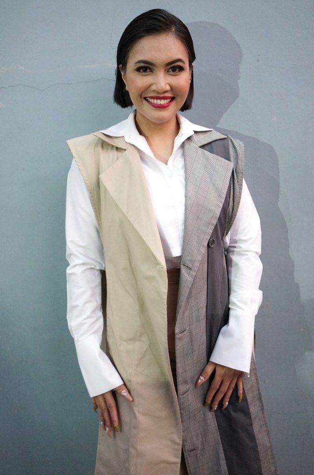 Artis Denada saat ditemui seusai mengisi acara dikawasan Tendean, Jakarta, Jumat, (8/11/2019). Foto: Ronny