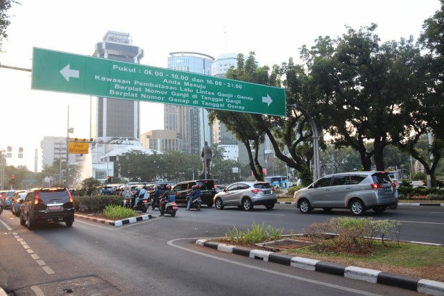 comm-Sistem ganjil genap di jalan raya Jakarta Foto: Dok. Pemprov DKI Jakarta